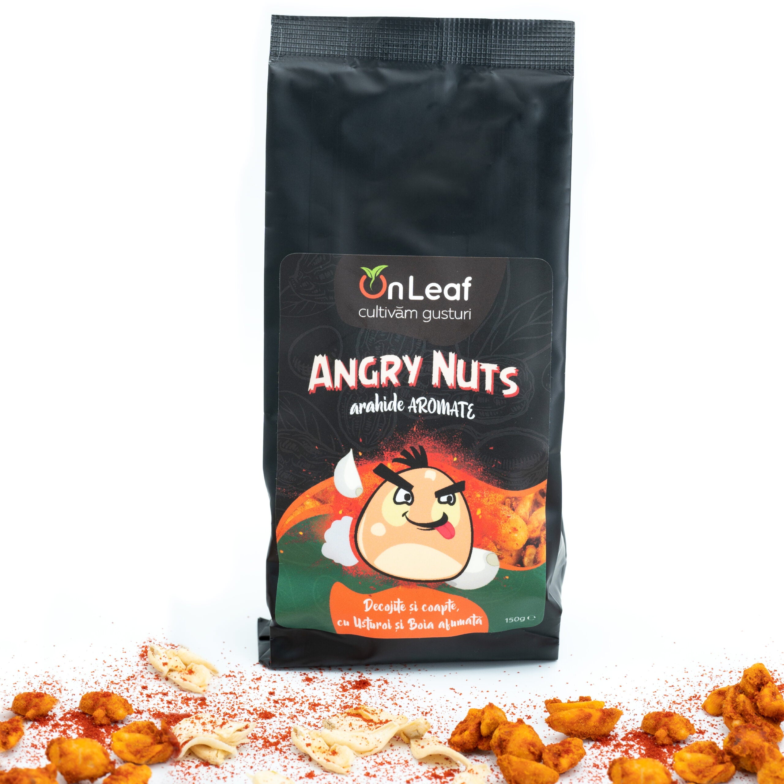 Alune cu Boia afumată și Usturoi